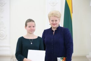 Padėka iš LR Prezidentės D. Grybauskaitės